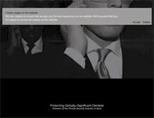 Tablet Screenshot of diplomatprotectiongroup.com